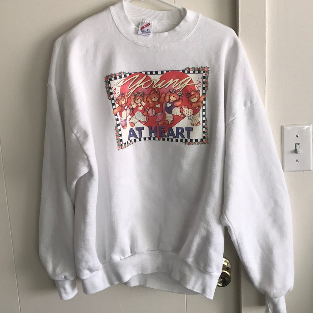Vintage oversized grandma sweatshirt